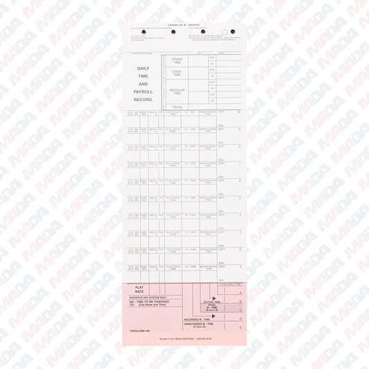 Mech Time Ticket-Self Adhesive (500 Pack)