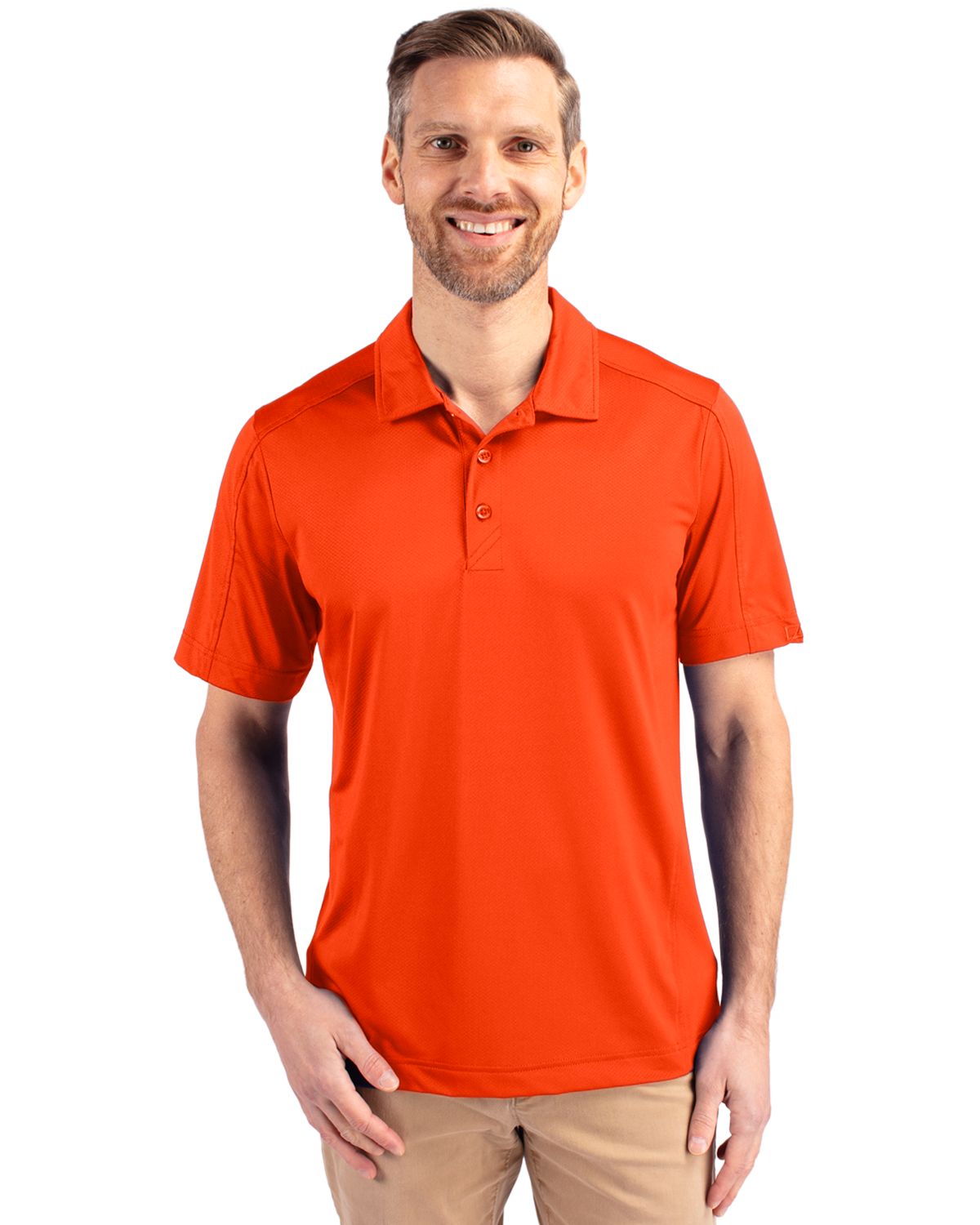 Cutter & Buck Prospect Recycled Featherlight Stretch Mens Polo