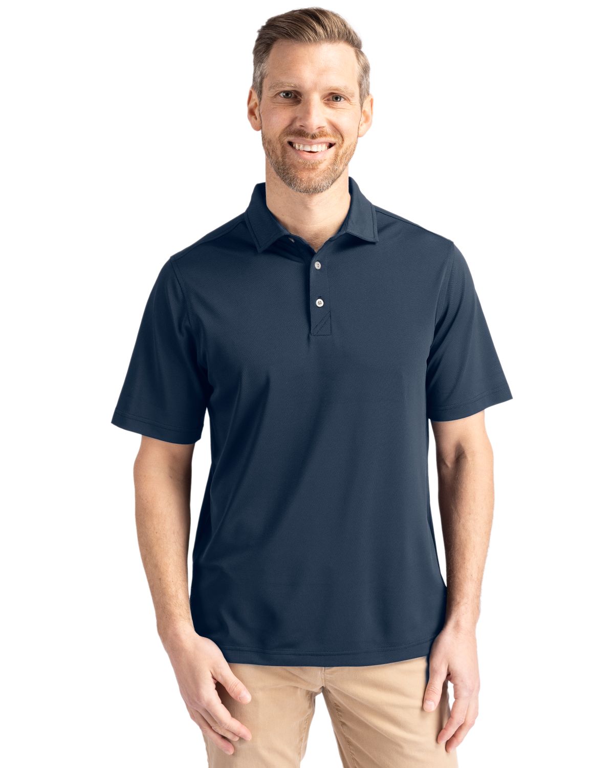 Cutter & Buck Virtue Epic Confidence Recycled Pique Mens Big & Tall Polo