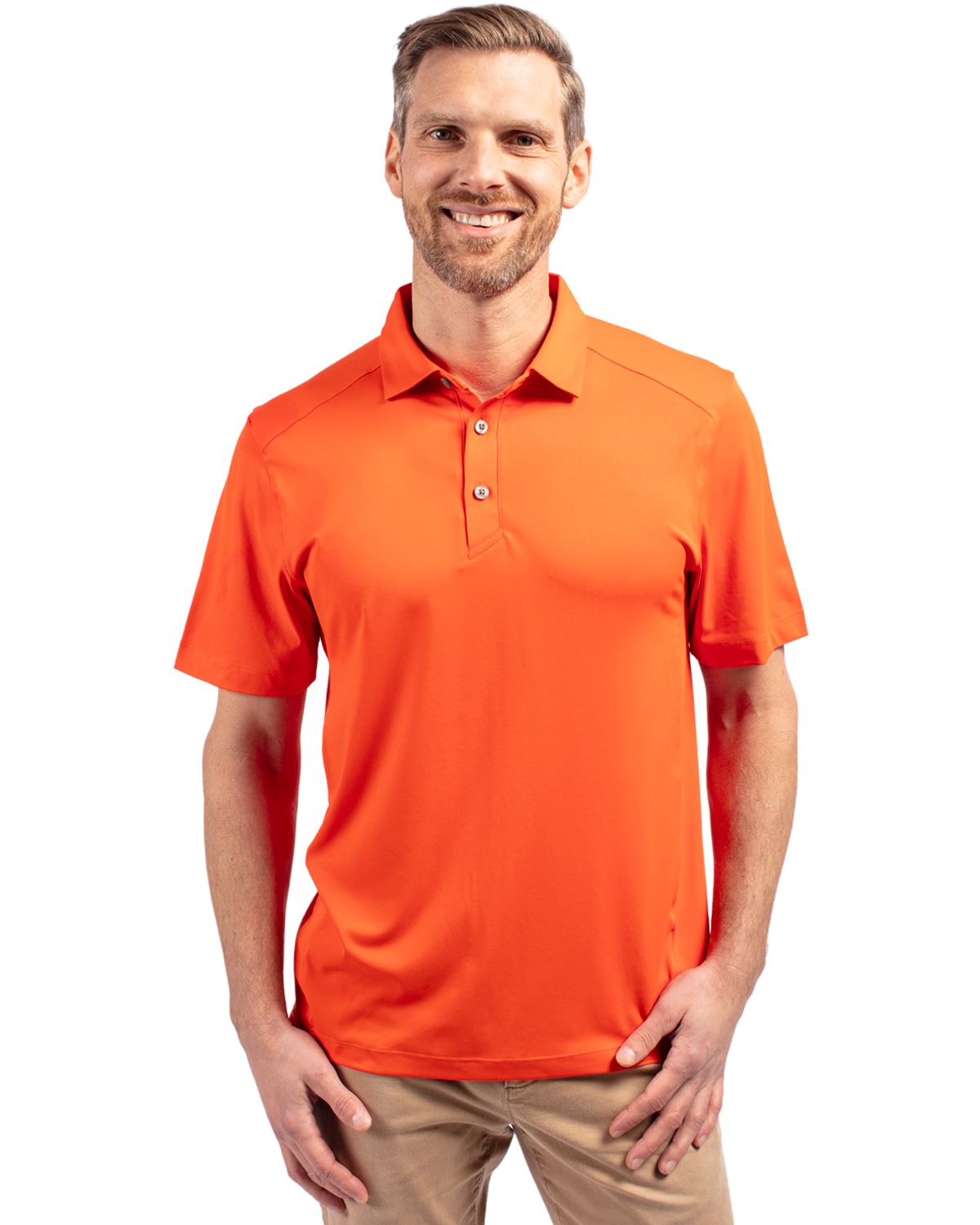 Cutter & Buck Forge Recycled Four-Way Stretch Mens Big & Tall Polo