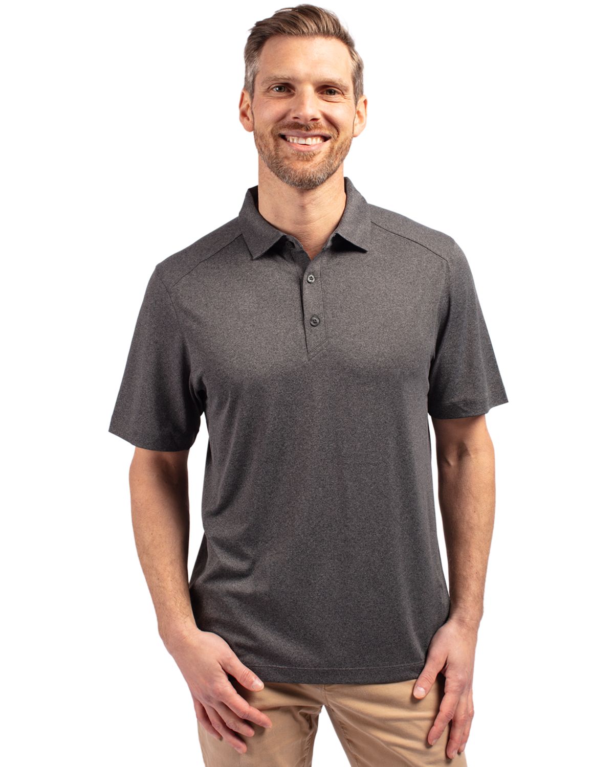 Cutter & Buck Forge Recycled Four-Way Stretch Mens Big & Tall Polo