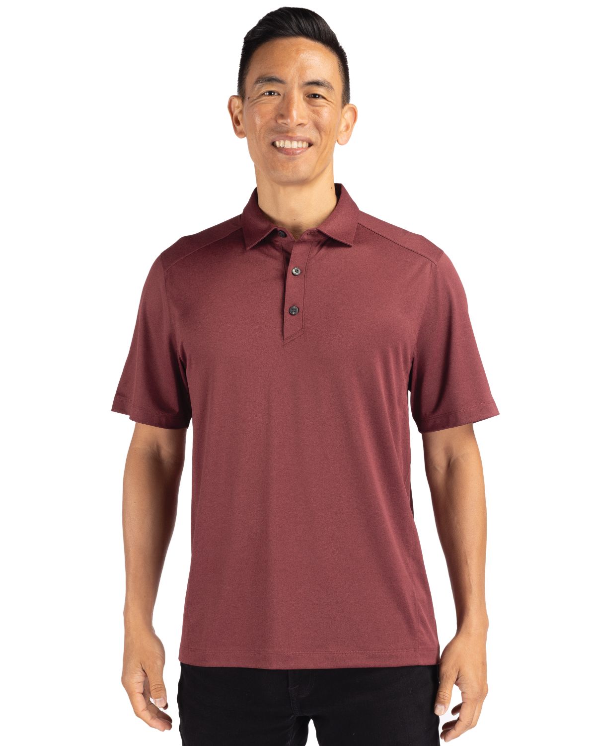 Cutter & Buck Forge Recycled Four-Way Stretch Mens Polo