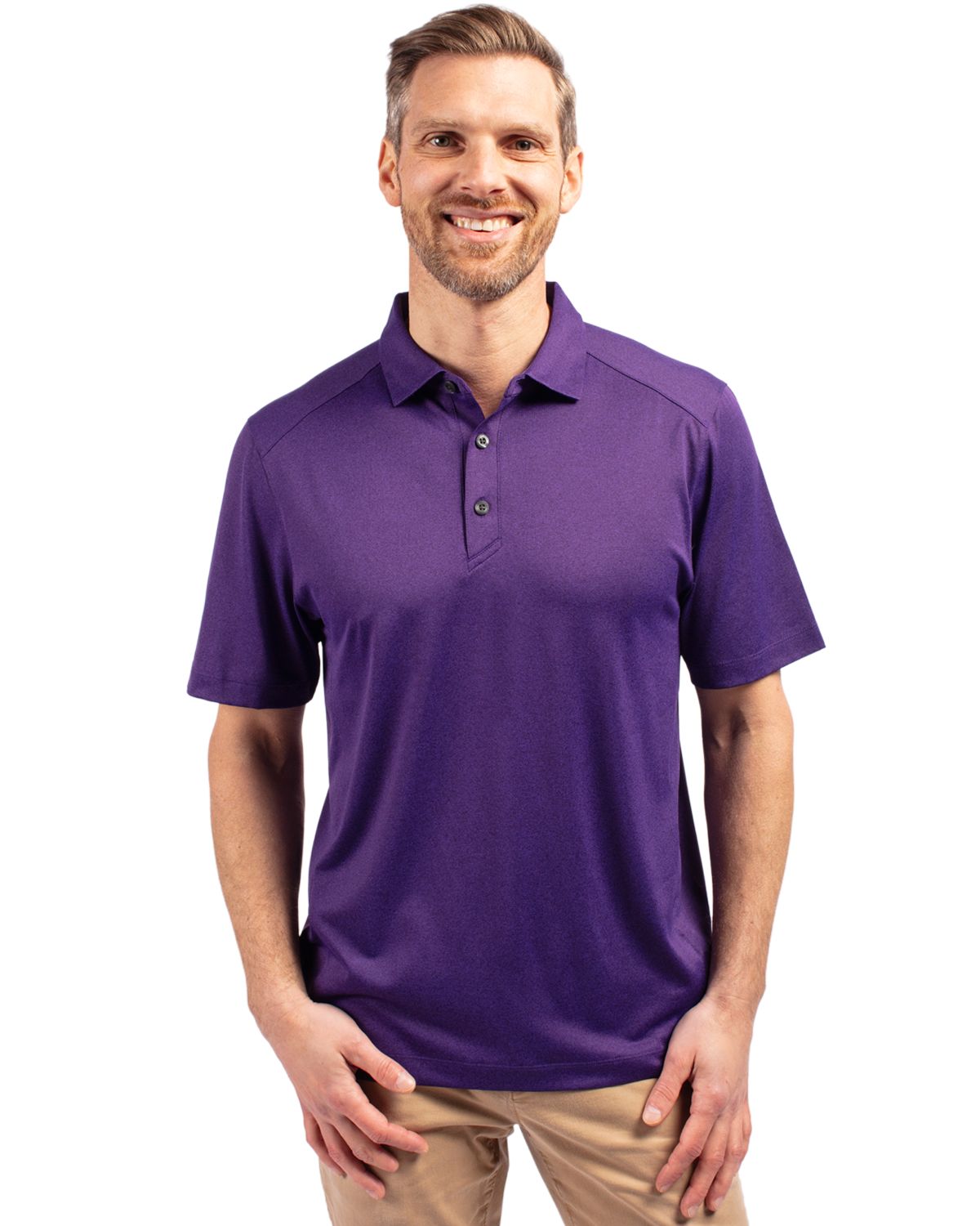 Cutter & Buck Forge Recycled Four-Way Stretch Mens Big & Tall Polo
