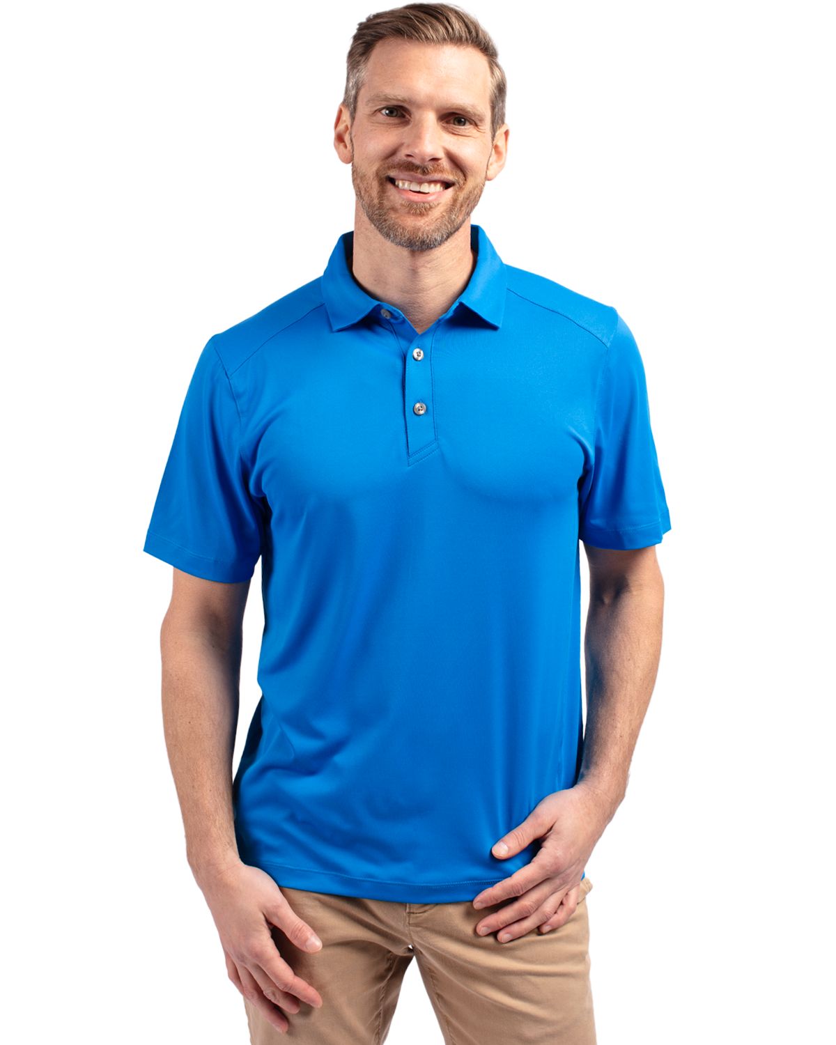 Cutter & Buck Forge Recycled Four-Way Stretch Mens Big & Tall Polo