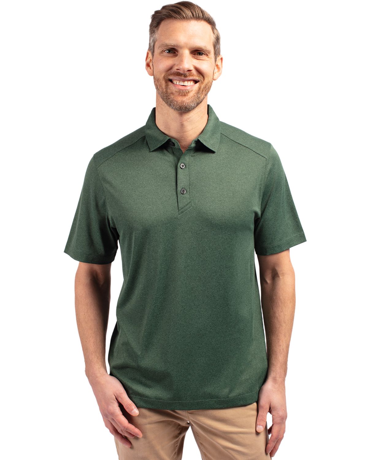 Cutter & Buck Forge Recycled Four-Way Stretch Mens Big & Tall Polo
