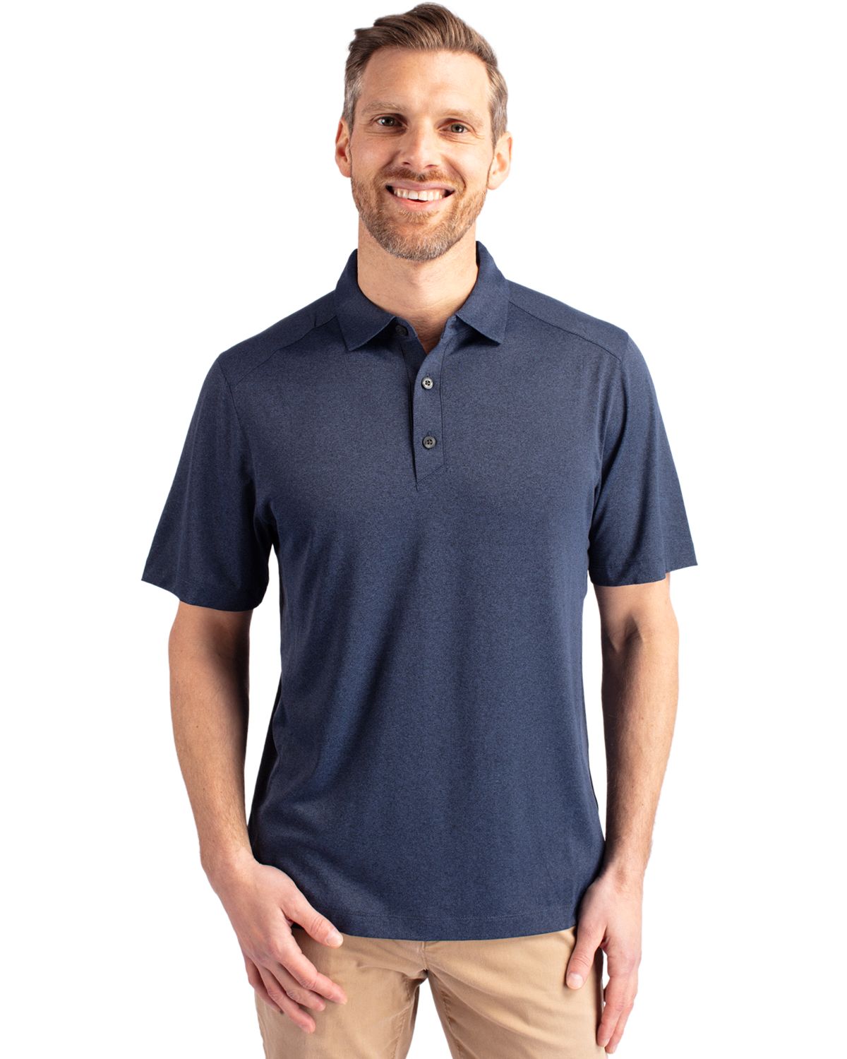 Cutter & Buck Forge Recycled Four-Way Stretch Mens Big & Tall Polo