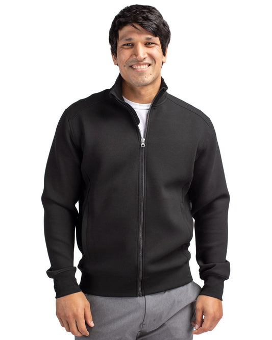 Cutter & Buck Roam Recycled Buttery-Soft Knit Mens Full Zip Jacket