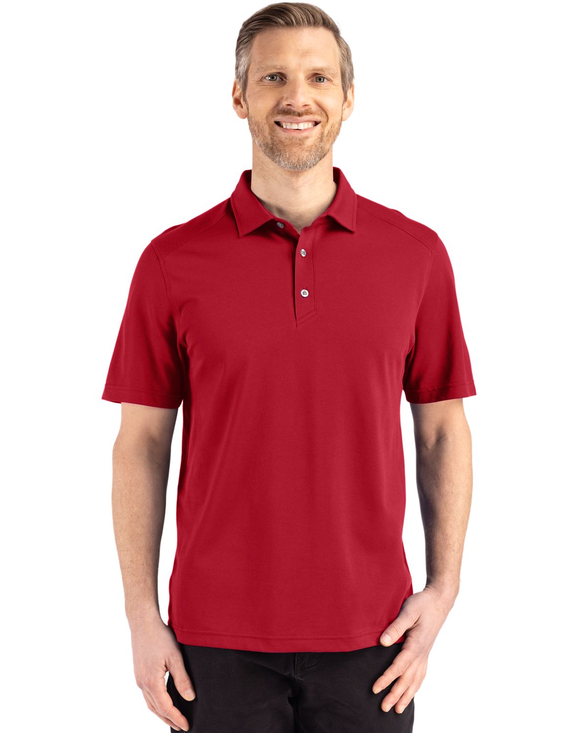 Cutter & Buck Advantage Refresh RecycledCotton-Blend PiqueMens Big & Tall Polo