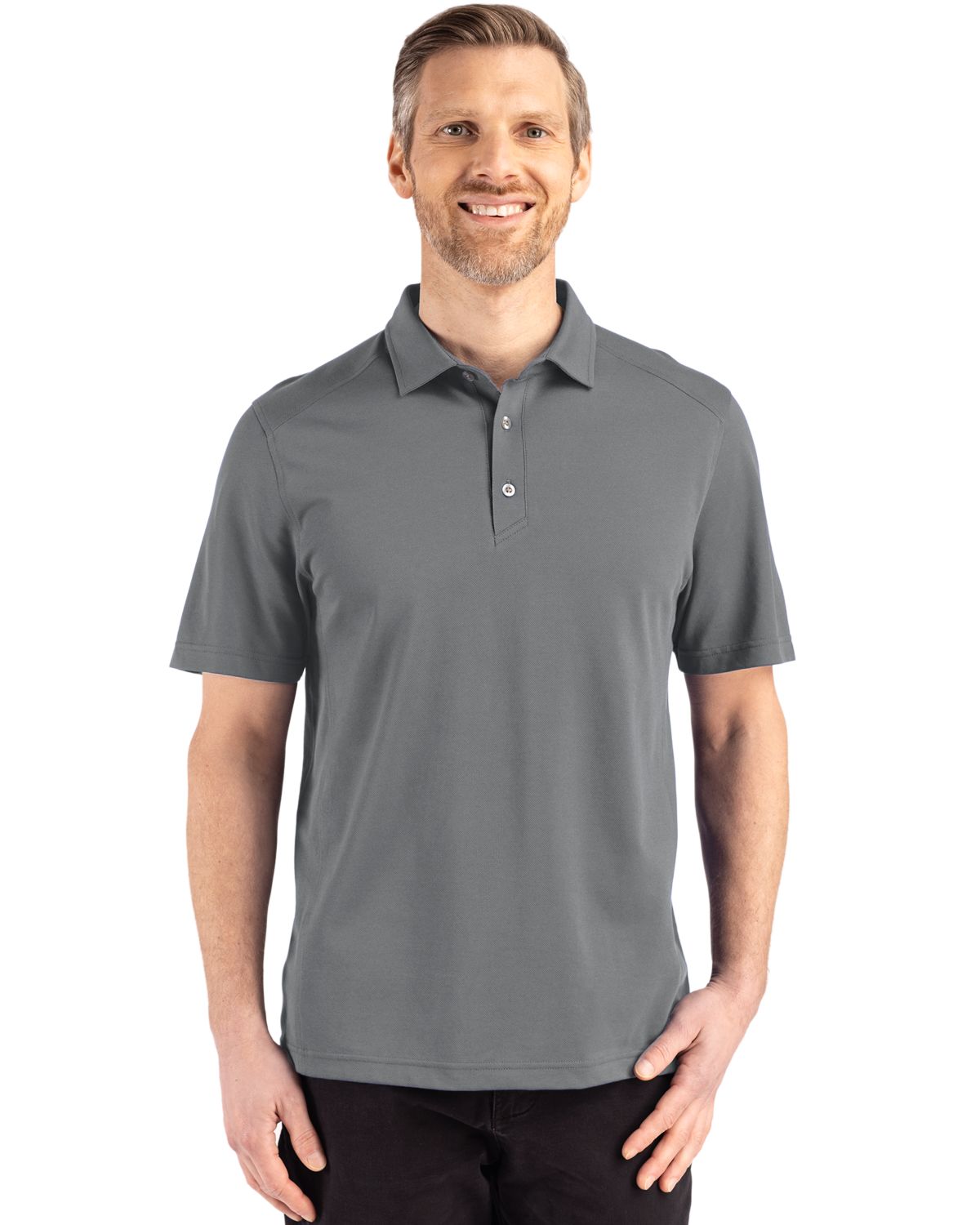 Cutter & Buck Advantage Refresh RecycledCotton-Blend PiqueMens Big & Tall Polo