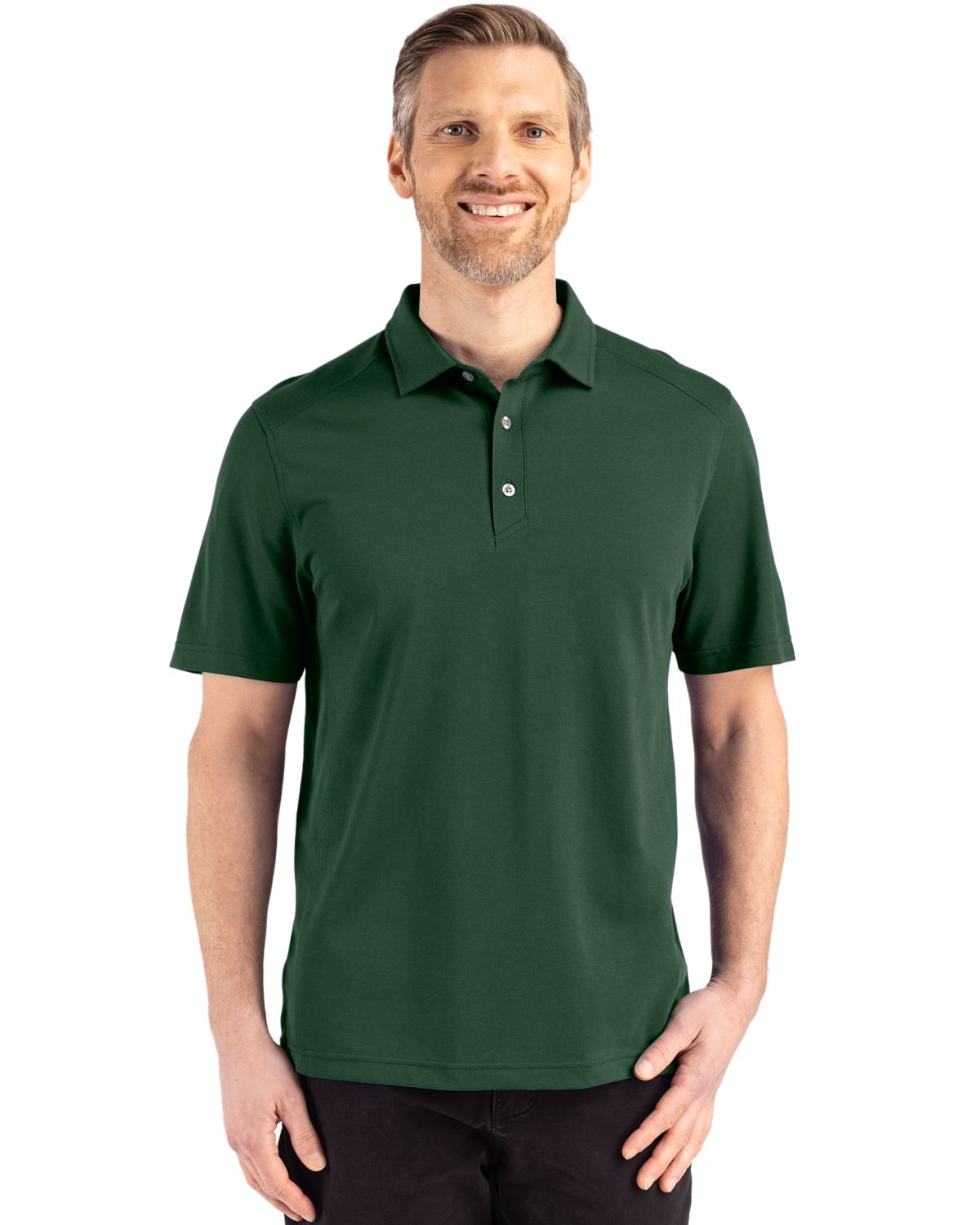 Cutter & Buck Advantage Refresh RecycledCotton-Blend PiqueMens Polo