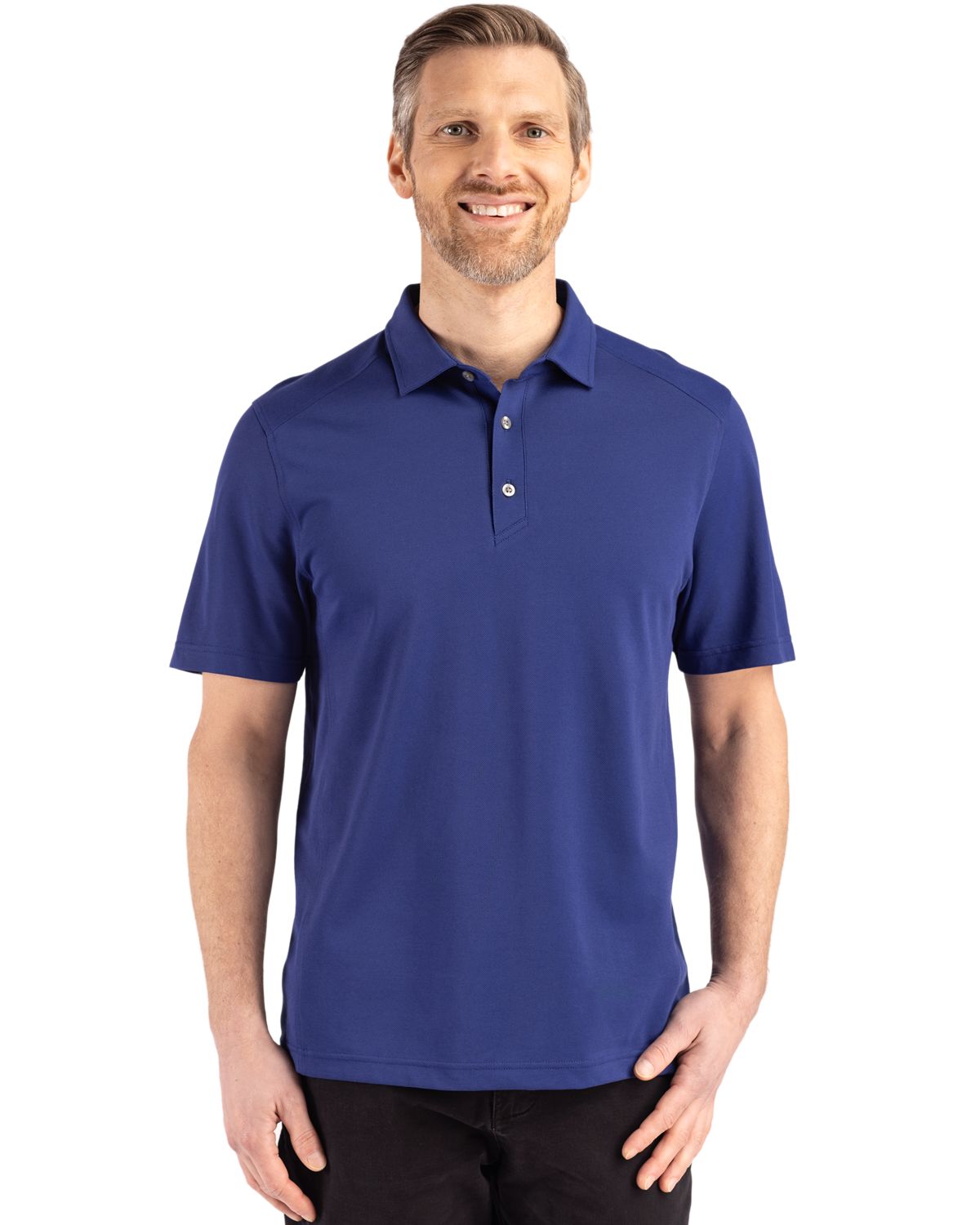 Cutter & Buck Advantage Refresh RecycledCotton-Blend PiqueMens Big & Tall Polo