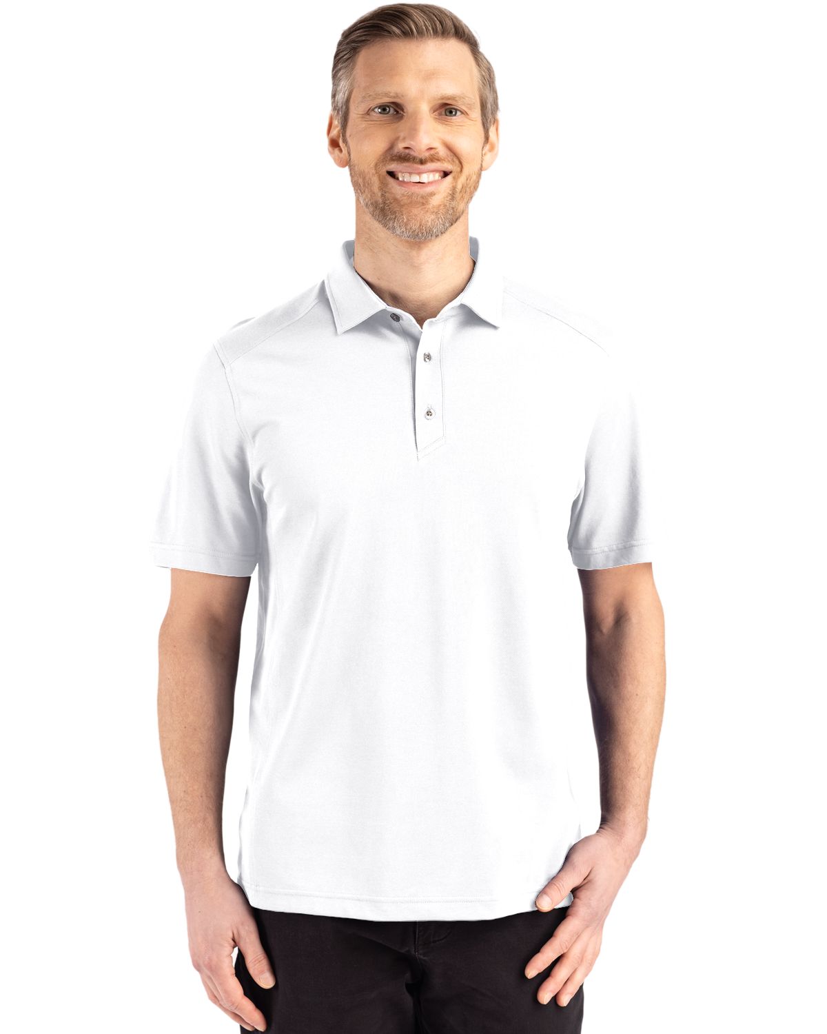 Cutter & Buck Advantage Refresh RecycledCotton-Blend PiqueMens Polo