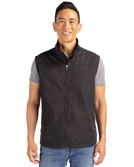 Cutter & Buck Charter Recycled PackableMensBig & Tall Full Zip Vest