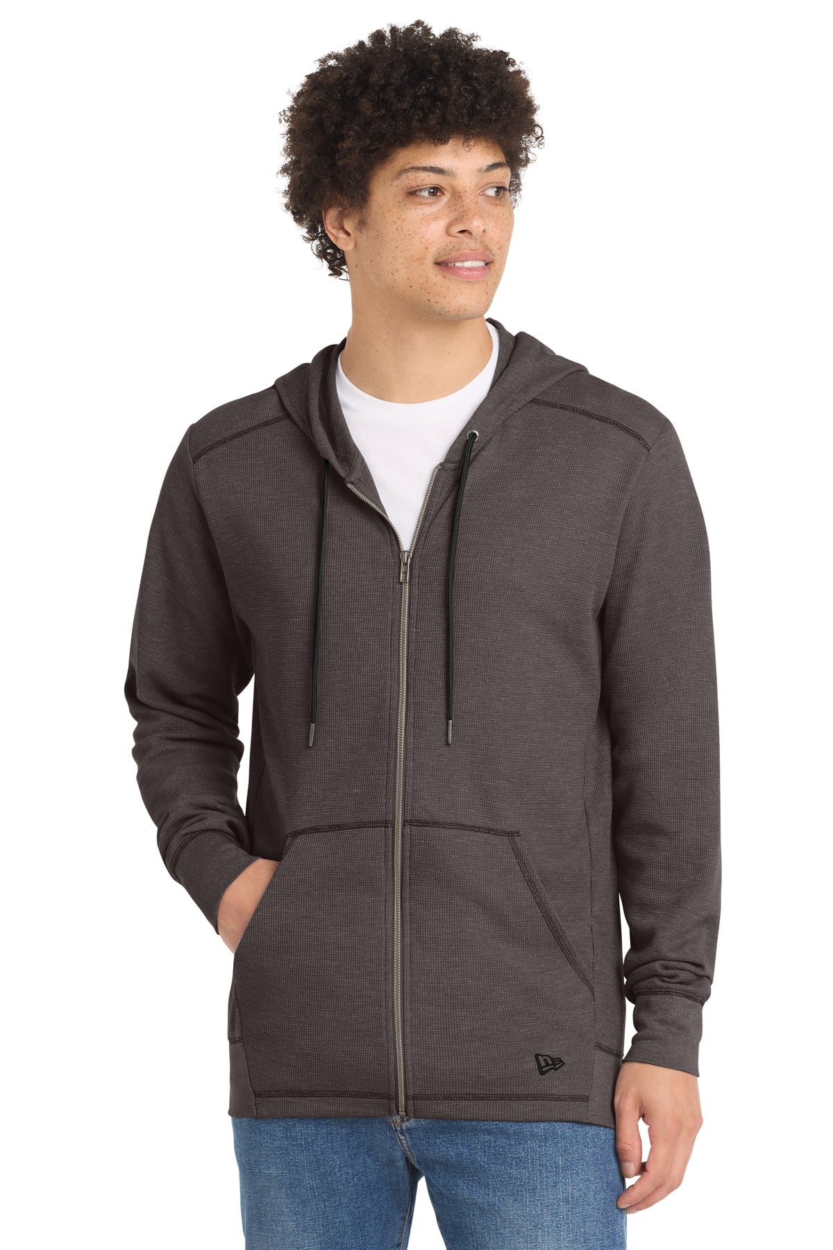 New Era ®  Thermal Full-Zip Hoodie NEA141