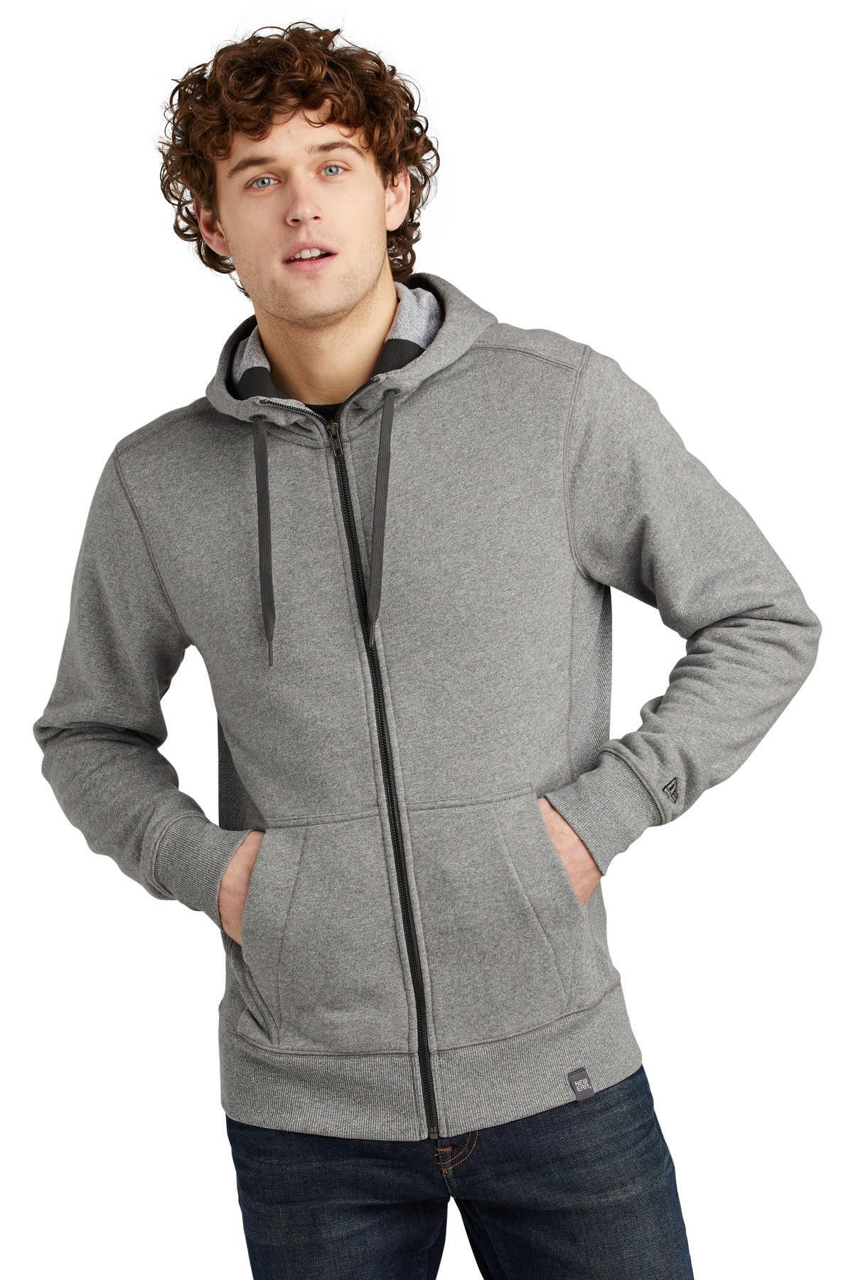 New Era  ®  French Terry Full-Zip Hoodie. NEA502
