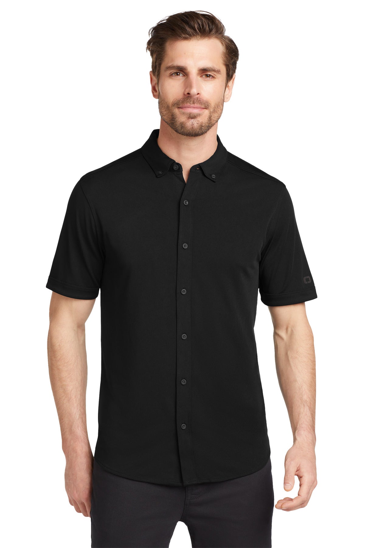 OGIO  ®  Gravitate Full-Button Polo. OG141