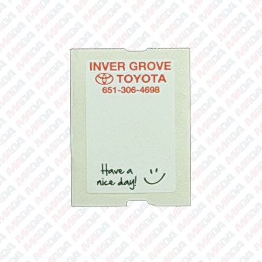 Oil Change Labels - Inver Grove Toyota (500 Pack)