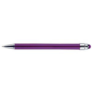 Purple/Silver Blank Back View