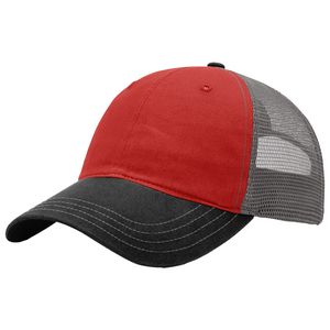 Red & Charcoal & Black