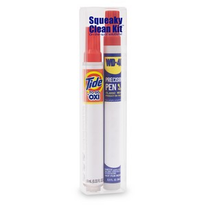 Squeaky Clean Kit - WD-40® Precision Pen and Tide® to Go + Oxi Travel Kit