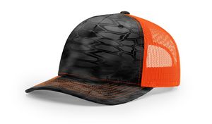 Realtree Edge/Neon Orange Blank Angled View