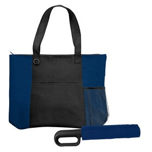 The Mariner Boat Tote Bag/Carabiner Inverted Umbrella Set