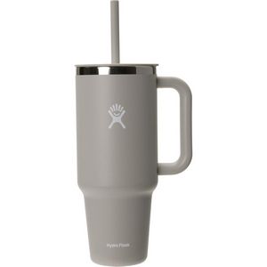 40 oz Hydro Flask® Stainless Steel Insulated Travel Tumbler w/ Handle & Straw