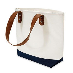 Natural Beige/Navy Blue Angle View