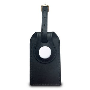 Custom Apple AirTag 2" Leather Luggage Tag Holder