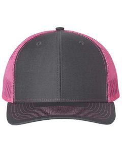 Charcoal Gray/Neon Pink