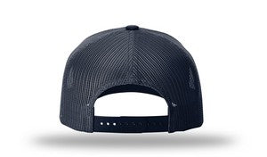 Navy Blue Blank Back View