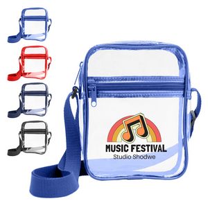 New Best Value Clear PVC Crossbody Shoulder Bag