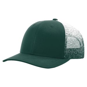 Dark Green / Dark Green-White Fade