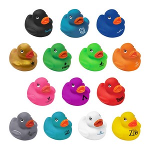 2" Colorful Rubber Ducks