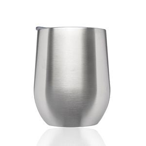 11 Oz. Stemless Wine Glasses w/Lid