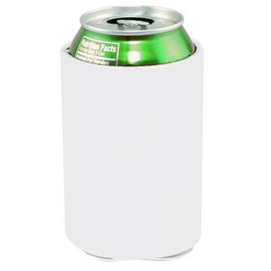 Custom Patented Coolie Beverage Insulator w/ 4 Color Process