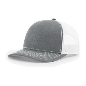 Heather Grey - White