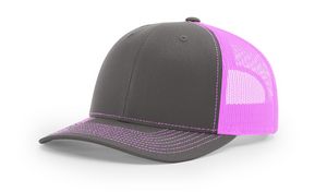 Charcoal Grey/Neon Pink