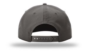 Dark Gray/White Blank Back View