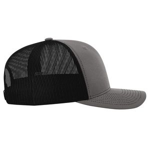 Charcoal Gray/Black Blank Side View