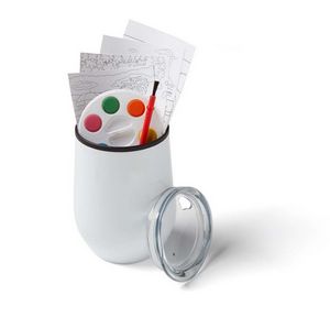 Adult Paint Set & Wine Tumbler