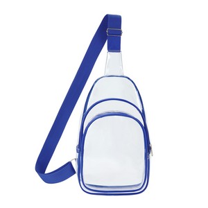 Clear/Royal Blue