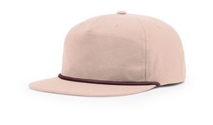 Pale Peach Pink/Maroon Red
