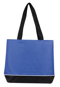 Zipper Shoulder Tote Bag