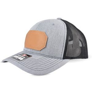 Richardson® 112 Twill Mesh Snapback Trucker Hat w/Patch