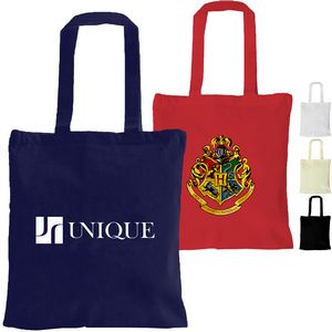 7 Oz. Medium Weight Cotton Canvas Tote Bag W/ Bottom Gusset (11"X 13")