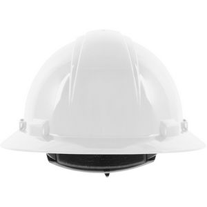 White Blank Front View