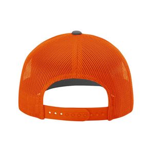 Charcoal Gray/Orange Blank Back View