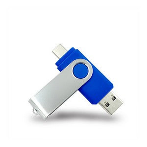 OTG Type-C USB Flash Drive – Compatible with iPhone, Android, Tablets & Computers 4GB-128GB