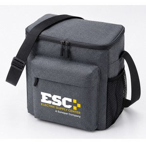 Heather 12-Can Soft Insulated Cooler Bag w/ Shoulder Strap